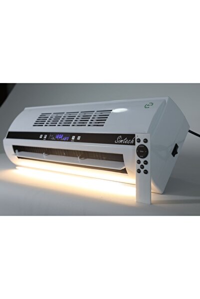 GATECH Km-1717 HCL Led Isıklı Seramık Istıcı Ve Vantilatör