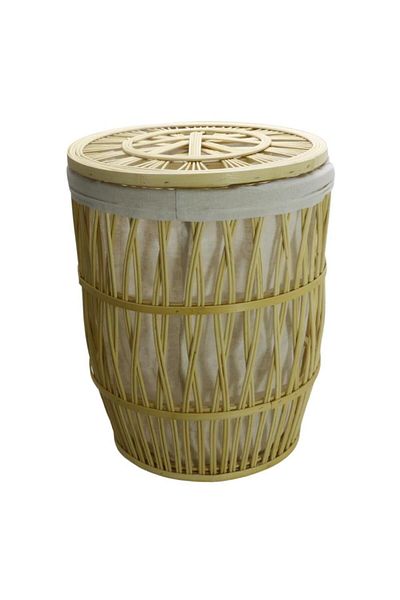 T.Concept Small Size Bamboo Basket - Decorative and Durable, Multi-Purpose (S)