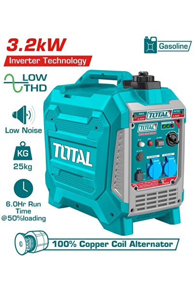 TOTAL TP535006 Benzinli Jeneratör 3.3KW NMS HIRDAVAT