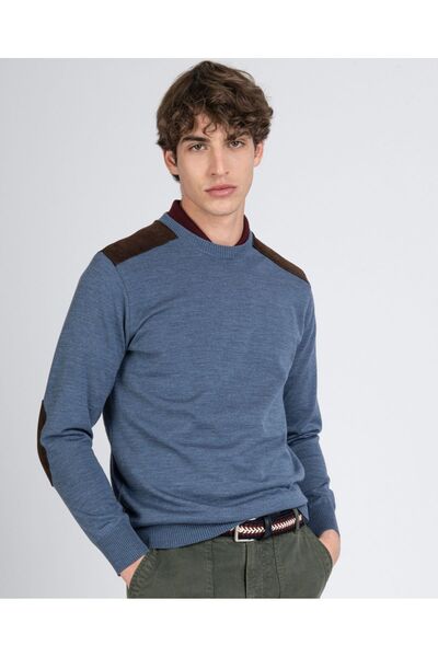 PAUL&SHARK MEN'S KNITTED ROUNDNECK C.WWOOL