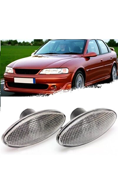 CMEPARTS Opel Vectra B Kasa Sağ + Sol Çamurluk Sinyal Lambası 1995--2002 Uyumlu