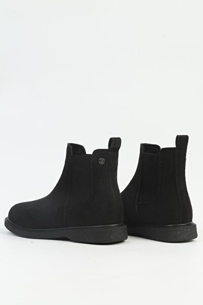 Pierre Cardin ® PC-54116 Kadın  Siyah Süet Bot