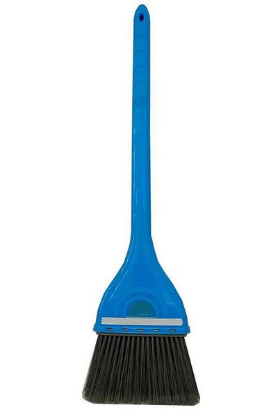 Tiesa Home Perie de toaletă din plastic albastru - Aspirator de mână practic 85cm