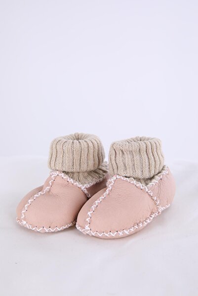 Babyhola Kız Erkek Bebek  Deri Patik Panduf Yenidoğan İlk Adım Ayakkabı Kutul...