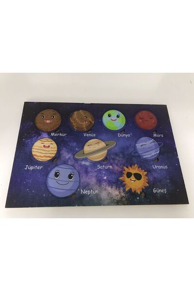 YAHO OYUNCAĞIN DOĞAL HALİ Ahşap Bul-Tak/Puzzle