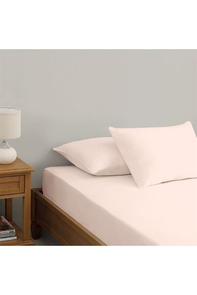 HomeBerry Linessa Cotton Fitted Sheet Set Double - 160X200 cm