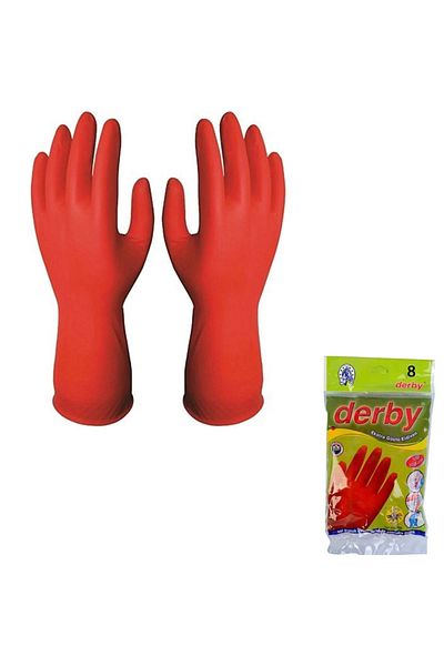 Derby Size 9.5 Latex Dish Gloves