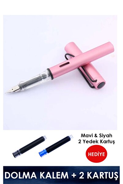 Vox Art Dolma Kalem -f- Uç - Mat Gövde (PİSTONLU) Pembe