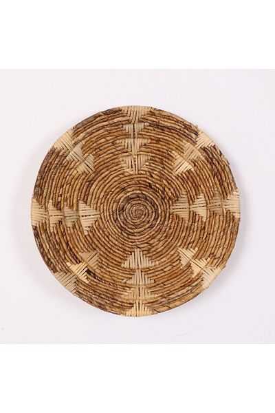 Mylamp Καχνίτης 50x12 cm Διάμετρος - Φυσικό Πιάτο Τοίχου Abaka
