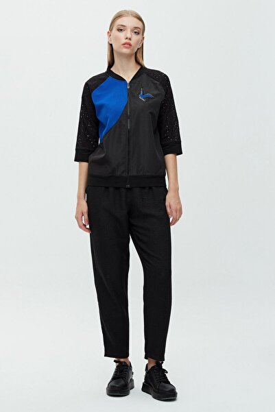 DAIDO معطف مطرز على شكل طائر بأكمام صدفية