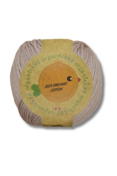 OrganicKid Organik Pamuk Amigurumi Punch 50 gr El Örgü Ipi Vizon