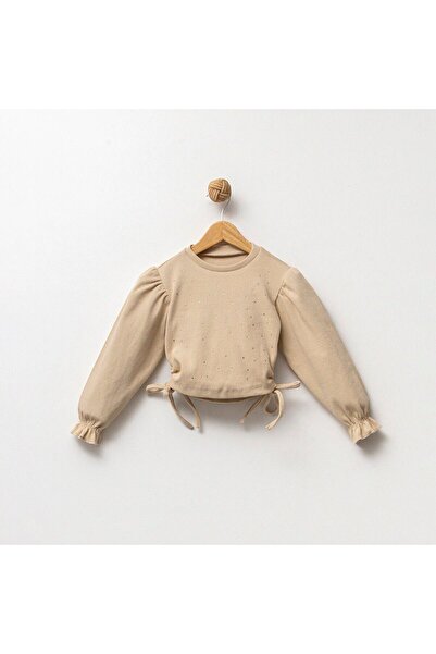 Overdo Stone Detailed Girl's Blouse