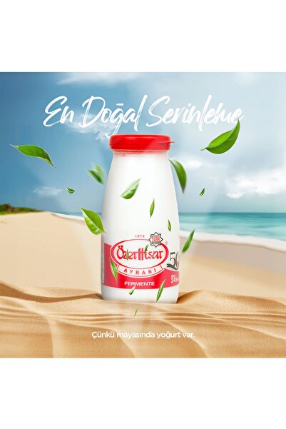 ÖzerHisar Cam Şişe Ayran / 245 ml / 20 ' Li