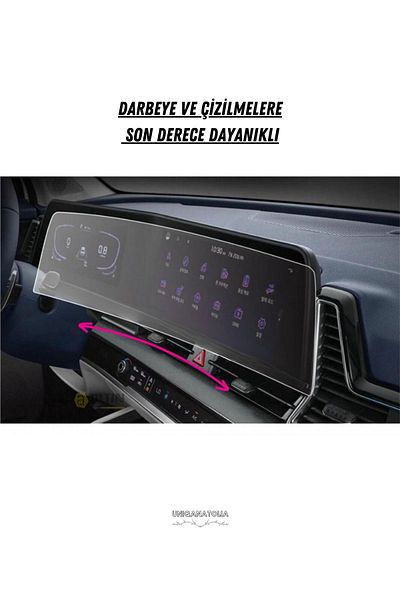 UniqAnatolia Kia New Sportage 2023 2024 Ghost Screen and Navigation Compatible Nano Screen Protector
