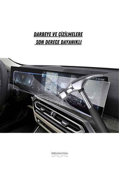 UniqAnatolia Bmw I4 2022 2023 2024 Nano Screen Protector Compatible with Digital Display and Navigation