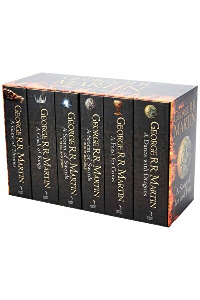 Nüans Publishing A Song Of Ice and Fire Box Set (6 Kitap Takım) - George R. R...