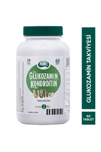 NOVAFACE STD NBL Glukozamin Kondroitin Ultra Takviye Edici Gıda 60 Tablet ( T...