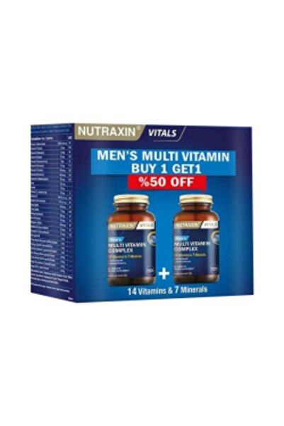 Nutraxin STD نيوتراكسين فيتامينات متعددة للرجال 120 قرص 2 قطعة (مفرد)