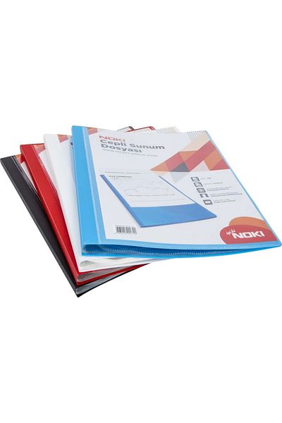 Noki Noki 64140-n pocket presentation file a4 blue 40 pieces
