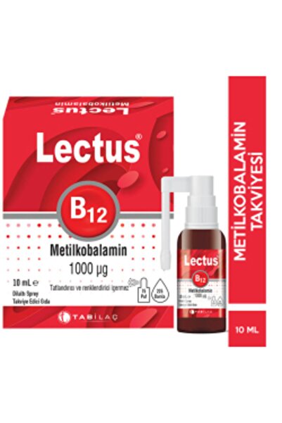 NOVAFACE STD Lectus Metilkobalamin B12 Dil Altı Sprey 10 ML ( TEKLİDİR )
