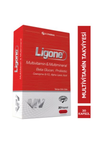 Ligone STD Ligone Beta Glucan Probiotic Multivitamin 30 Kapsül ( TEKLİDİR )