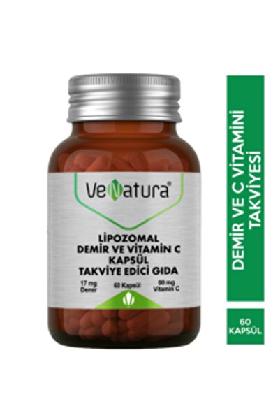 NOVAFACE Lipozomal Demir Ve Vitamin C 60 Kapsül ( Teklidir )