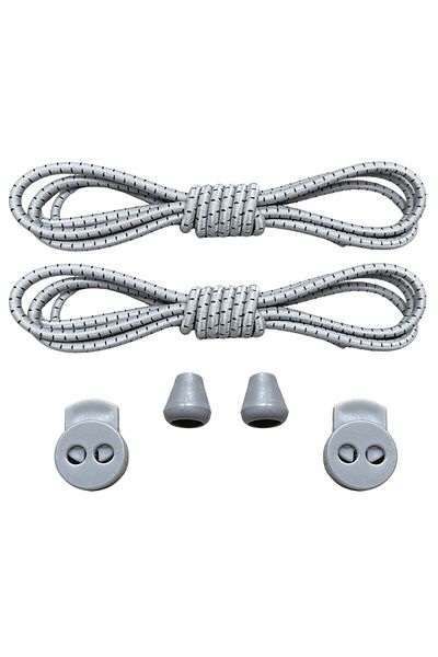 YeferStore Sport Kids Gray Drawing 1 Pair - Smart and Practical Elastic Lacing
