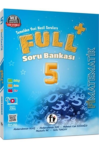 Özgün Yayınları Fi Yayınları 5.SINIF FULL+ MATEMATİK SORU BANKASI  2024 YENİ ...