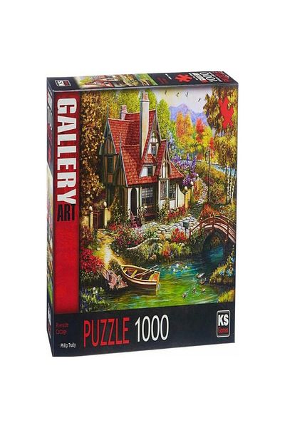 TOYFEST لغز كوخ ريفرسايد - ألعاب KS 1000 قطعة 20736