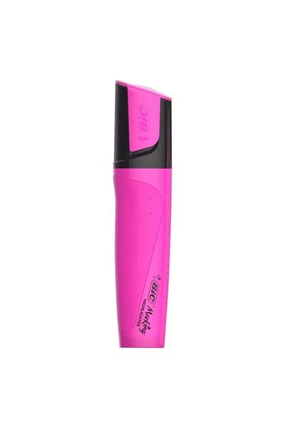 Bic Pink Bic Marking Flat Highlighter - 968586