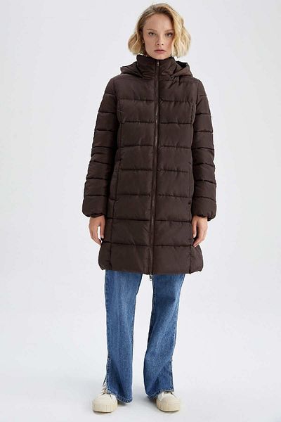 DeFacto Hooded Regular Fit Coat X5628Az22Wn
