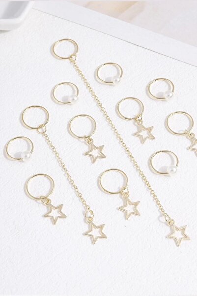 New Obsessions Comet Hair Earrings 12 Pieces