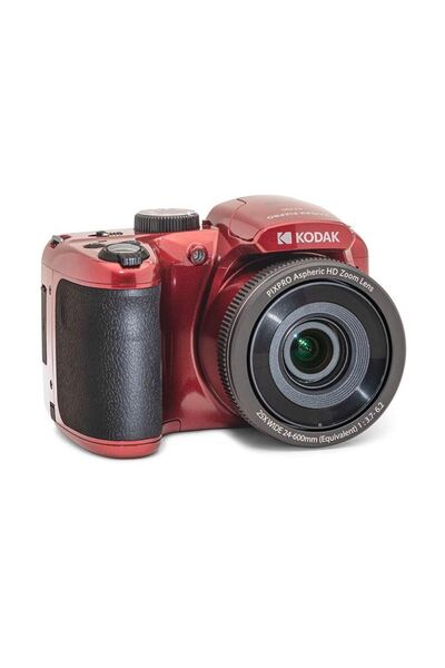 Kodak Astro Zoom AZ255/25x Yakınlaştırma Dijital Fotoğraf Makinesi-Kırmızı