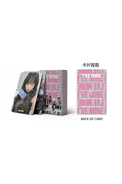 REN AKSESUAR Kpop Ive I'Ve Mine Lomo Card 55 Pieces