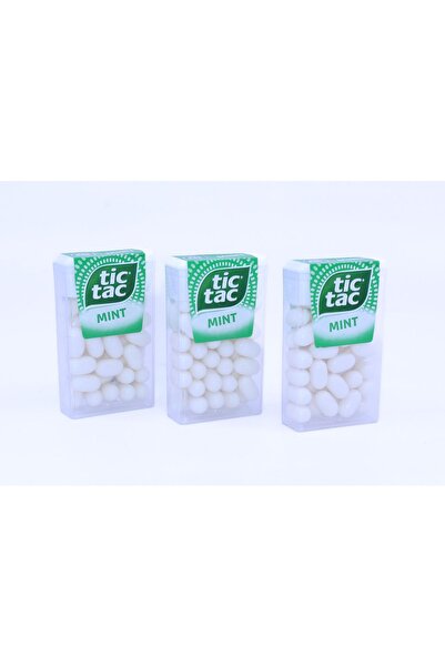 Ferrero مجموعة تيك تاك مكونة من 3 قطع - رائحة تشكيل النعناع