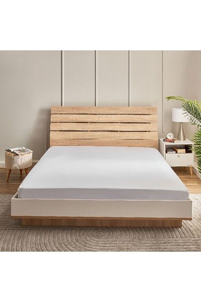 Home Box Grande Affordables Percale Fitted Sheet - 180x200+33 cm