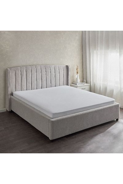 Home Box Bristol Polycotton King Fitted Sheet - 180x200+25 cm