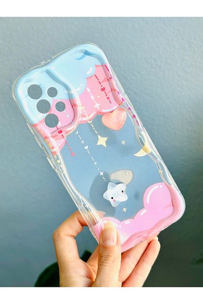 Go Aksesuar جراب سيليكون بتصميم لعبة ثلاثية الأبعاد متوافق مع هاتف Samsung Galaxy A32