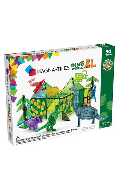 Magna Tiles Dinosaur World - 50 Pieces - XL