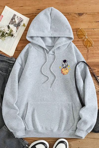 uyguntarz Oversize mikina s potiskem Galaxy