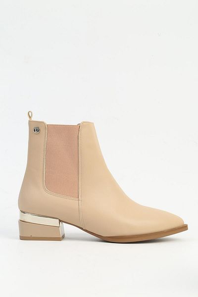 Pierre Cardin ® |   PC-54006 Γυναικείες Μπεζ Μπότες
