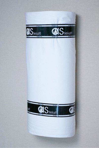 AS TEKSTİL White 100% Cotton Satin - Luxury Fabric