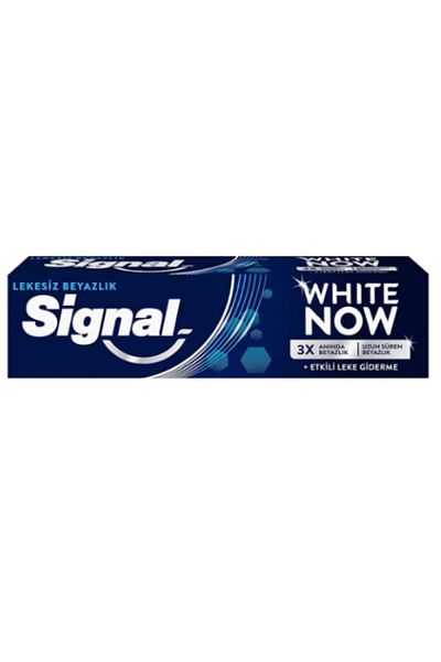Signal White Now 3X تبييض فوري غير ملطخ 75 مل