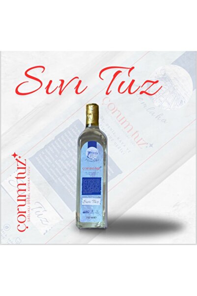 Çorum Memlaha ÇORUMTUZ Kaynak Tuz,Doğal Sıvı Tuz