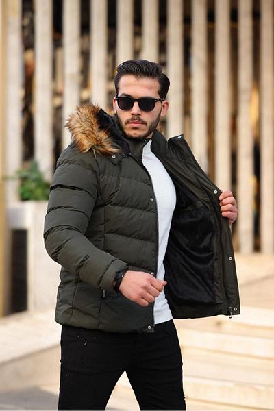 Mero Life Ανδρικό αδιάβροχο και αντιανεμικό παλτό με κουκούλα