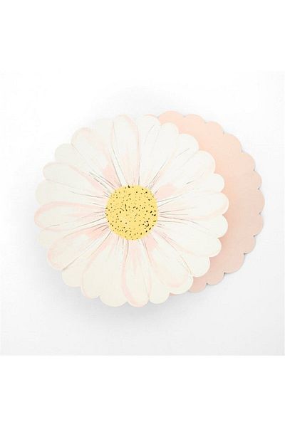 Meri Meri - Wild Daisy Plates - Wild Daisy Plates - 8 Pieces
