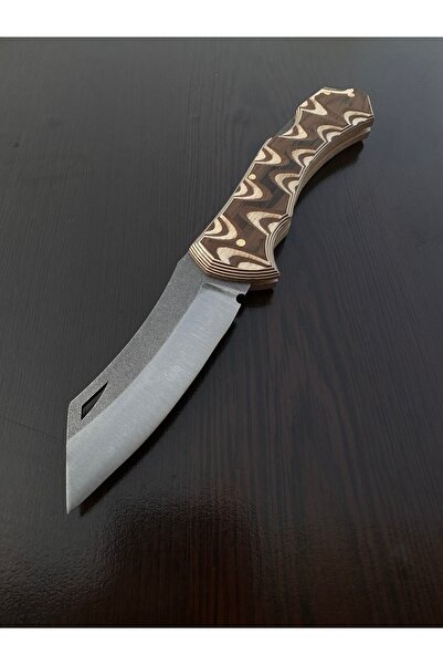 Lagga Verzalit Kabzeli Sırttan Kitlemeli Çakı