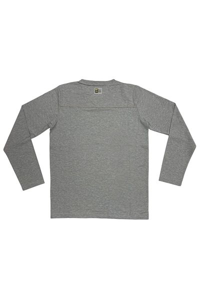 Masimar Single Jersey V-Neck Men's Sweatshirt - Printed
