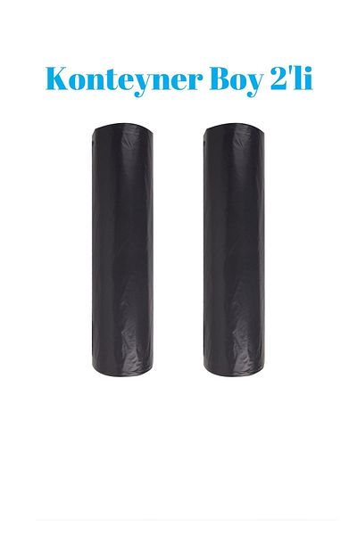Rulopak Set of 2 Container Size Garbage Bags for 20 Pieces