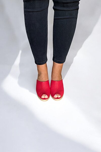 Y&D Shoes Women's Espadrille Slippers – Linen Fabric, Wedge Heel, Summer